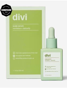 divi Scalp Serum - Revitalize + Detoxify Brand New in Box